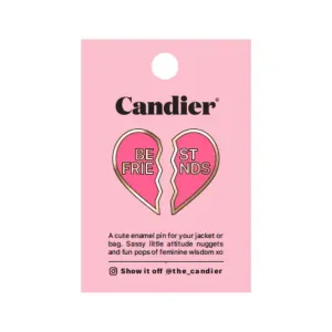 Bff High - Quality Enamel Pin For Bags / Jackets For Women by Candier