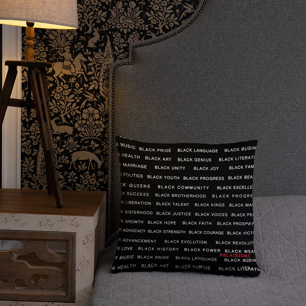BLACK/WHITE BLACK MAGIC PILLOWS