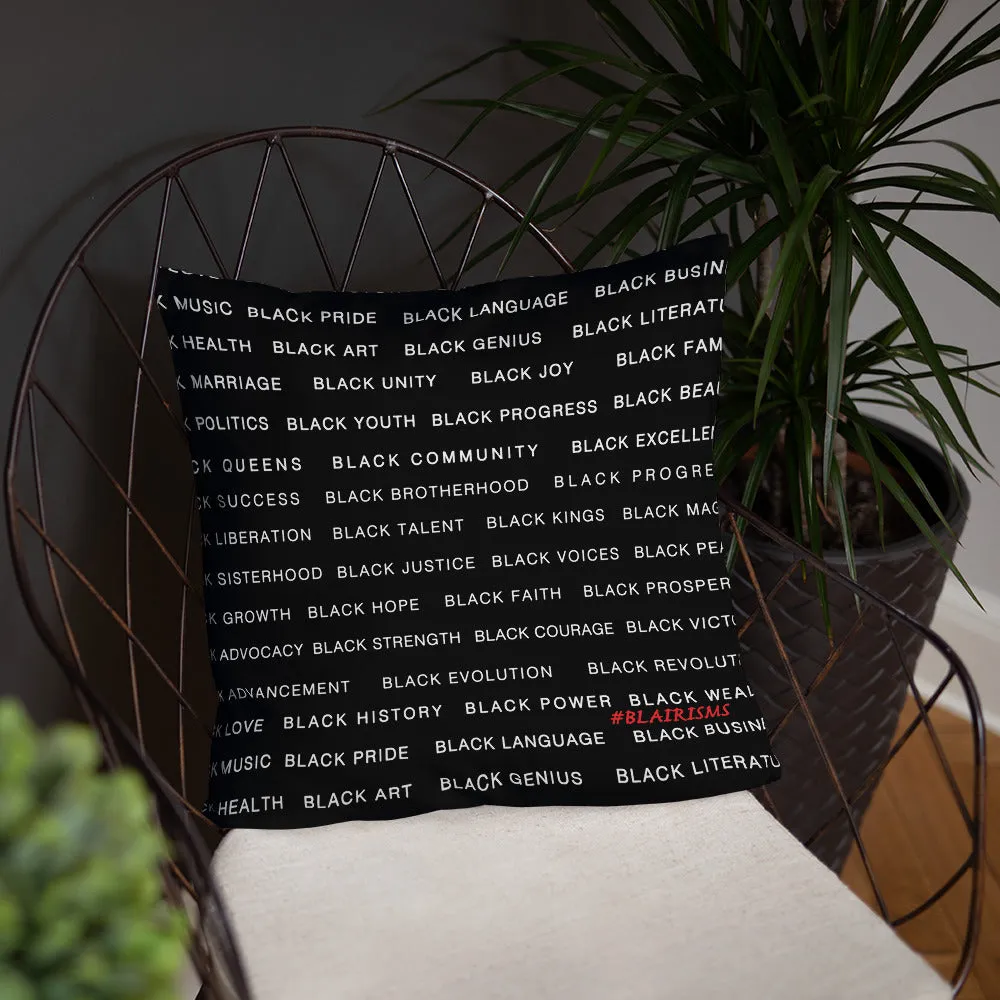 BLACK/WHITE BLACK MAGIC PILLOWS