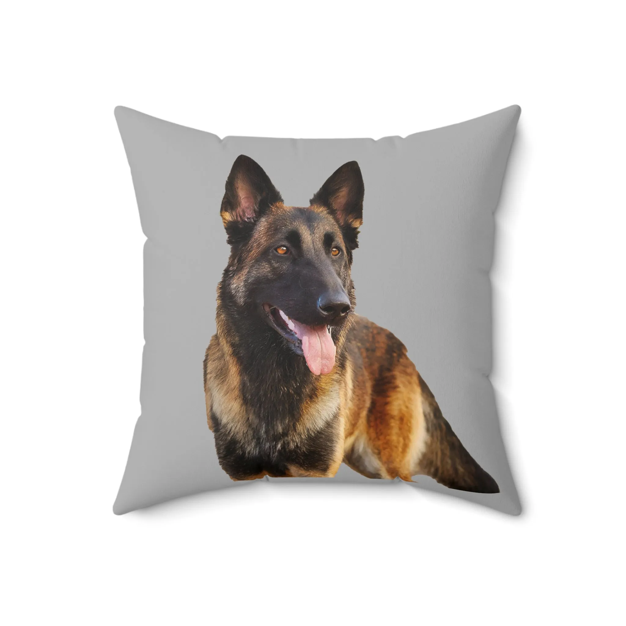 Dutch Shepherd Spun Polyester Square Pillow