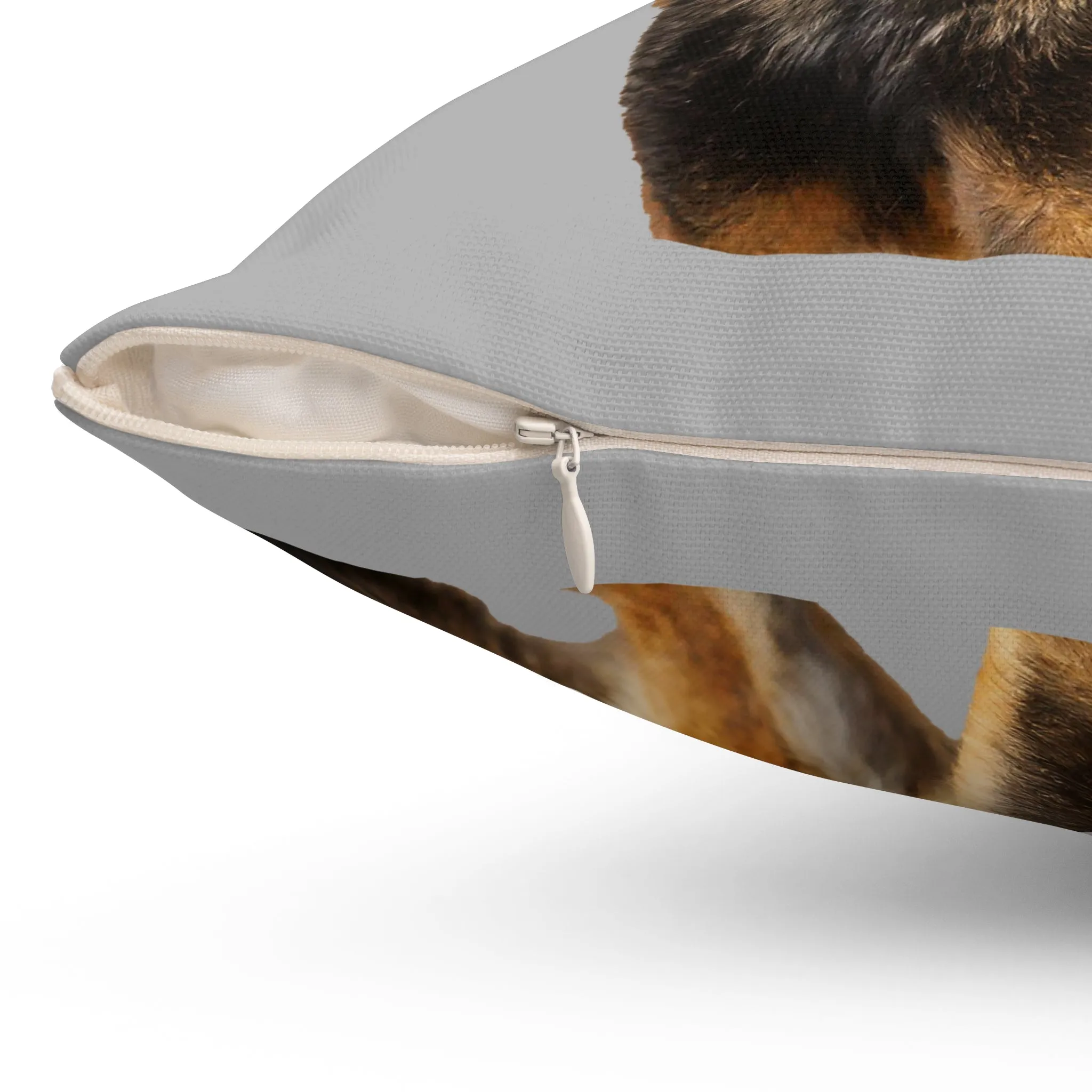 Dutch Shepherd Spun Polyester Square Pillow