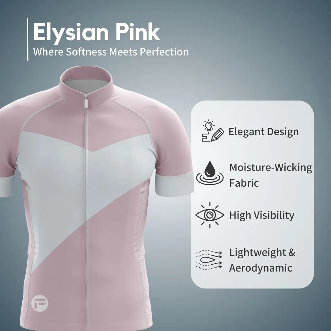 Elysian Pink | Men's Short Sleeve Cycling Jersey