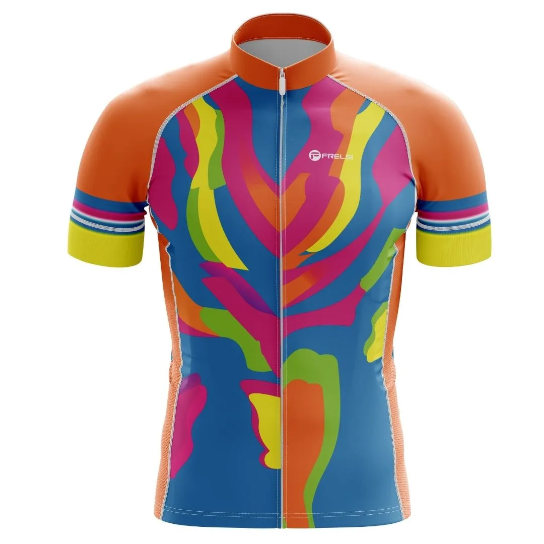 Harmony Hues | Men's Short Sleeve Cycling Jersey