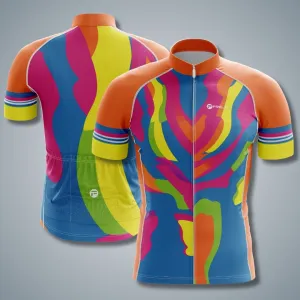 Harmony Hues | Men's Short Sleeve Cycling Jersey