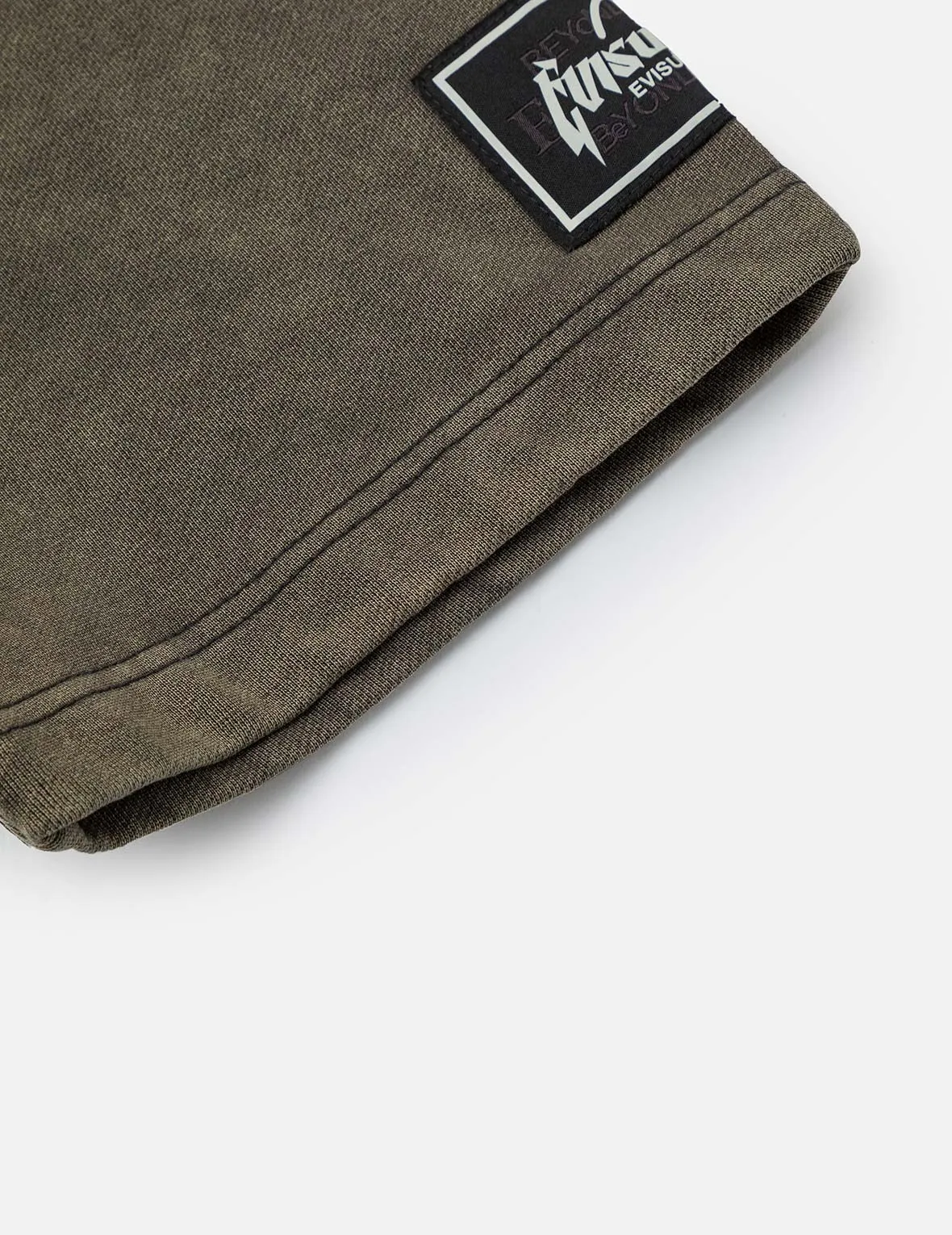 Heavy Washed Loose Fit Short-Sleeve Sweatshirt