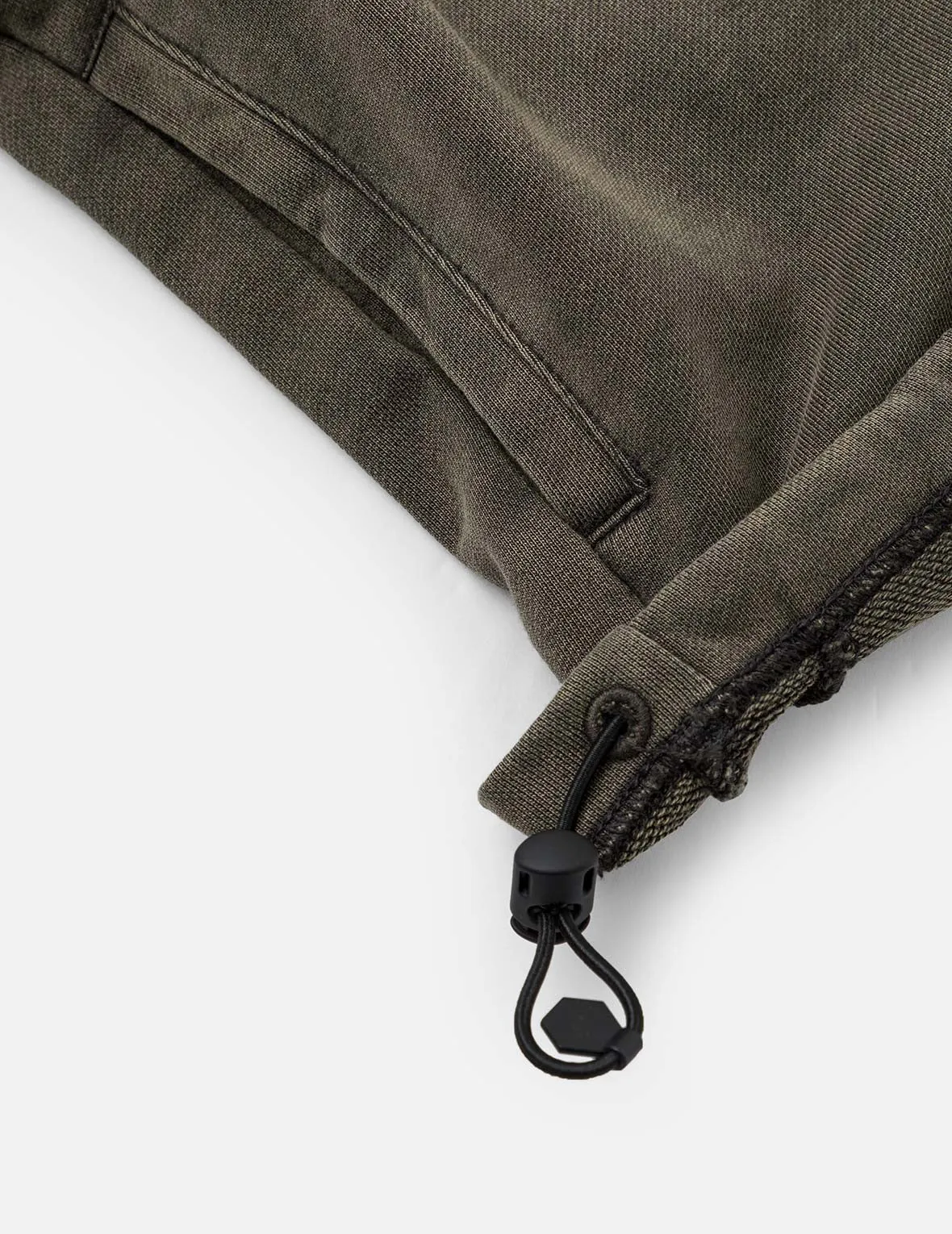 Heavy Washed Loose Fit Short-Sleeve Sweatshirt