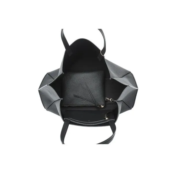 Large Tote (Black Pebble)