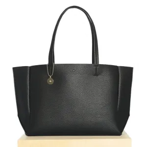 Large Tote (Black Pebble)