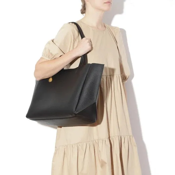Large Tote (Black Pebble)
