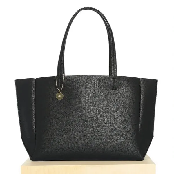 Large Tote (Black Pebble)