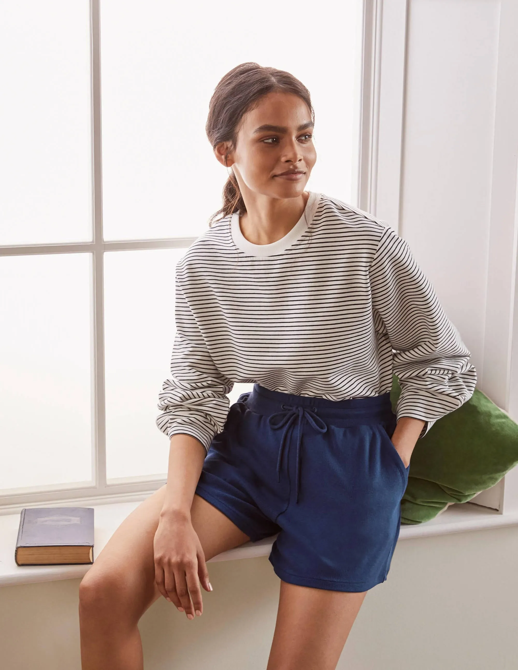 Margot Shorts-Mariner Blue