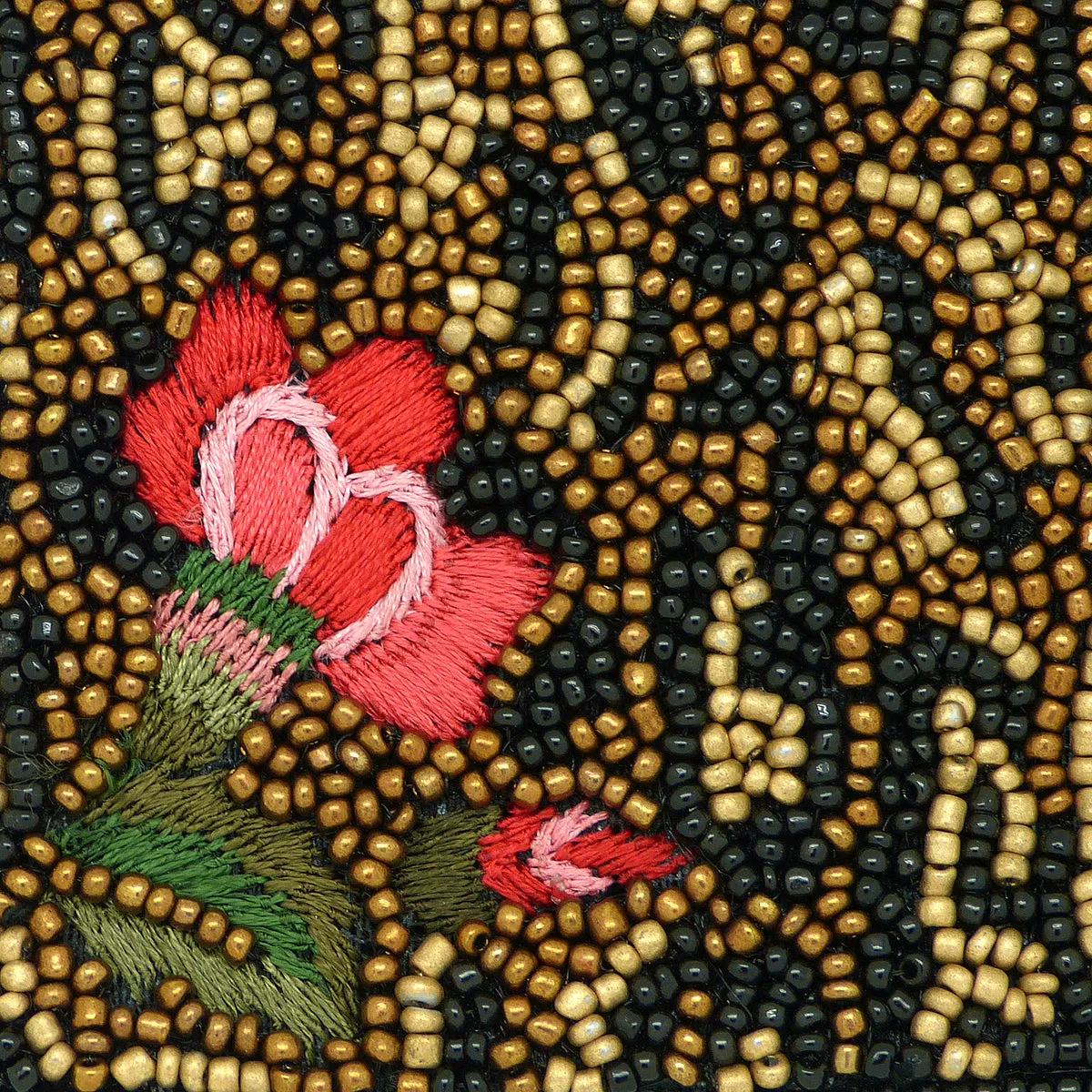 Mary Frances Wild Garden Beaded-Embroidered Cross Body Wallet
