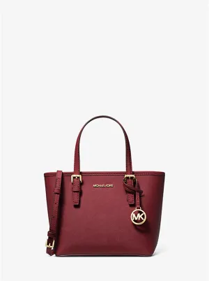 Michael Kors Jet Set Travel Extra-Small Saffiano Leather Top-Zip Tote Bag - Women