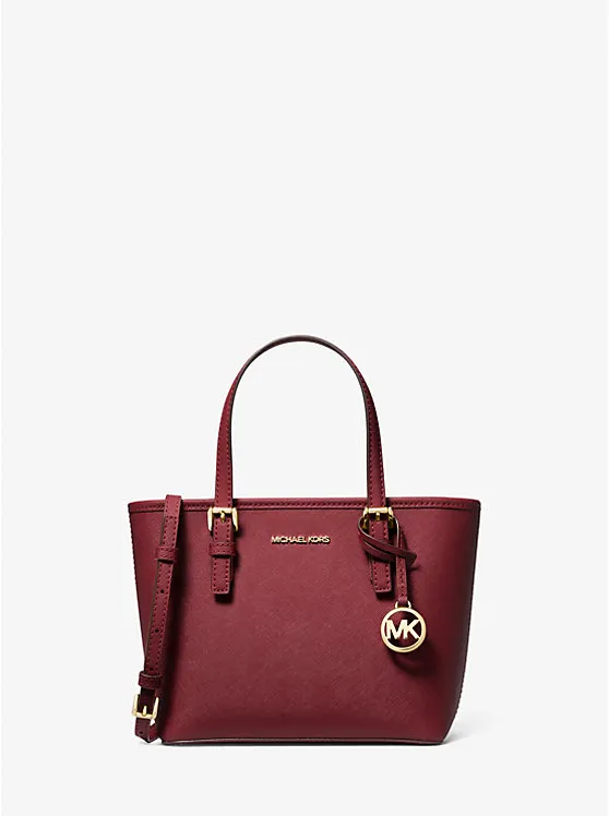 Michael Kors Jet Set Travel Extra-Small Saffiano Leather Top-Zip Tote Bag - Women