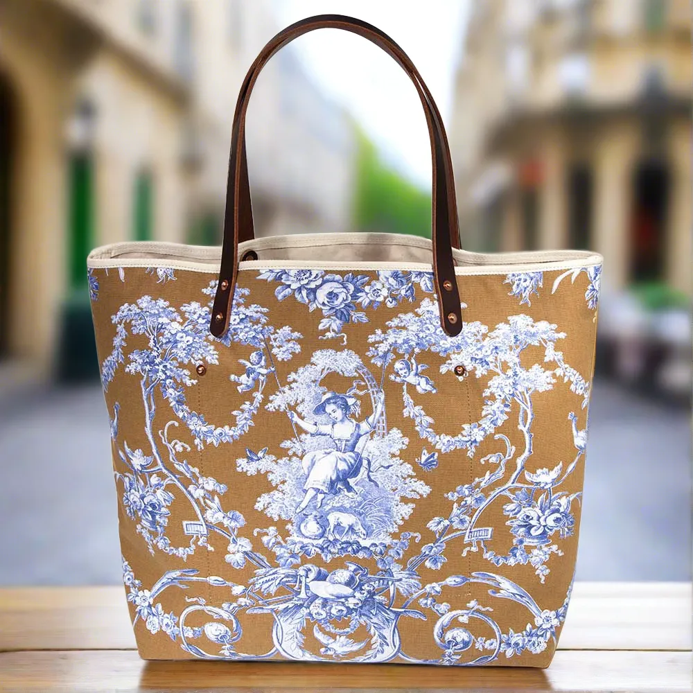 Oak & Ink Toile All Day Tote