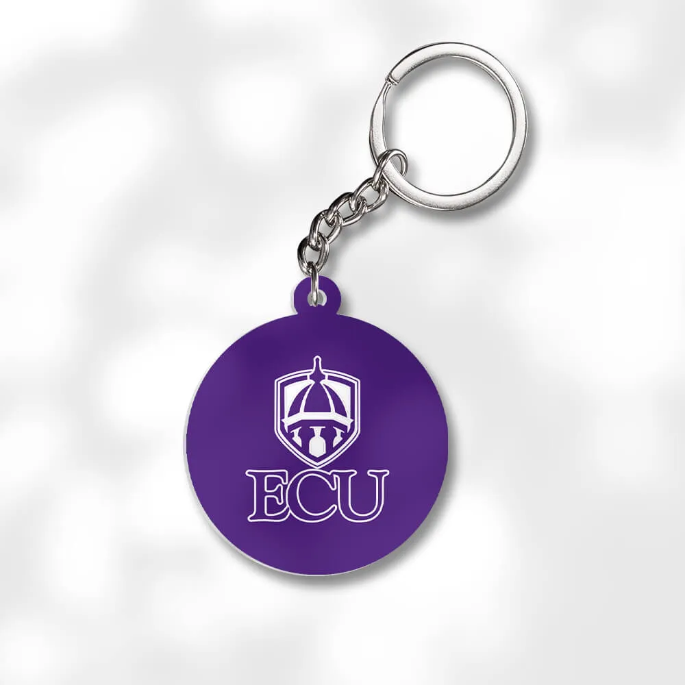 Pack 3 East Carolina University Keychains