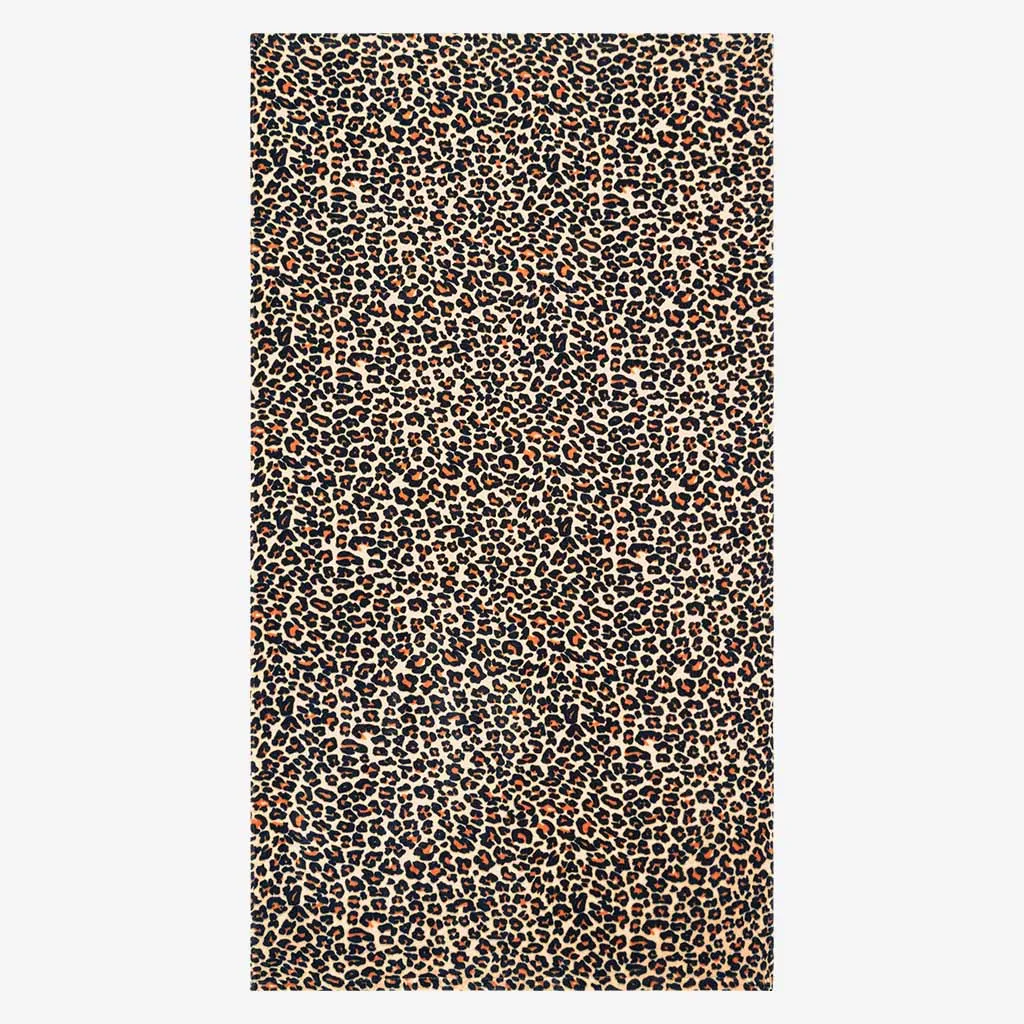 Posh Peanut Lana Leopard Kids Beach Towel
