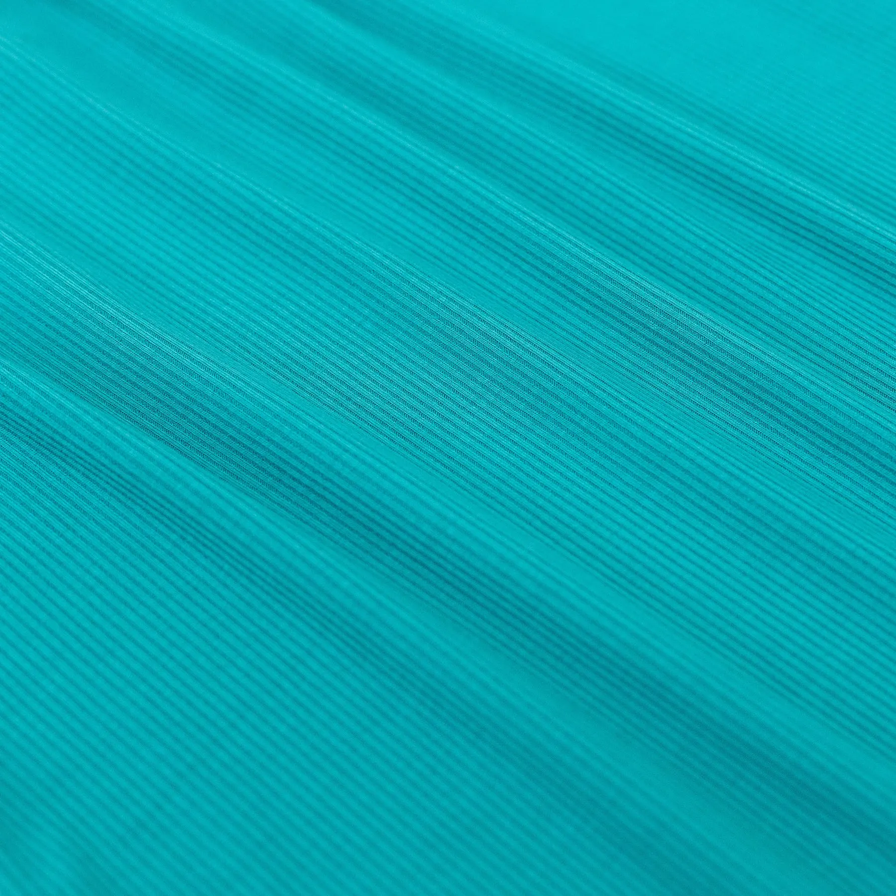 Teal Small Ribbed Zip Romper