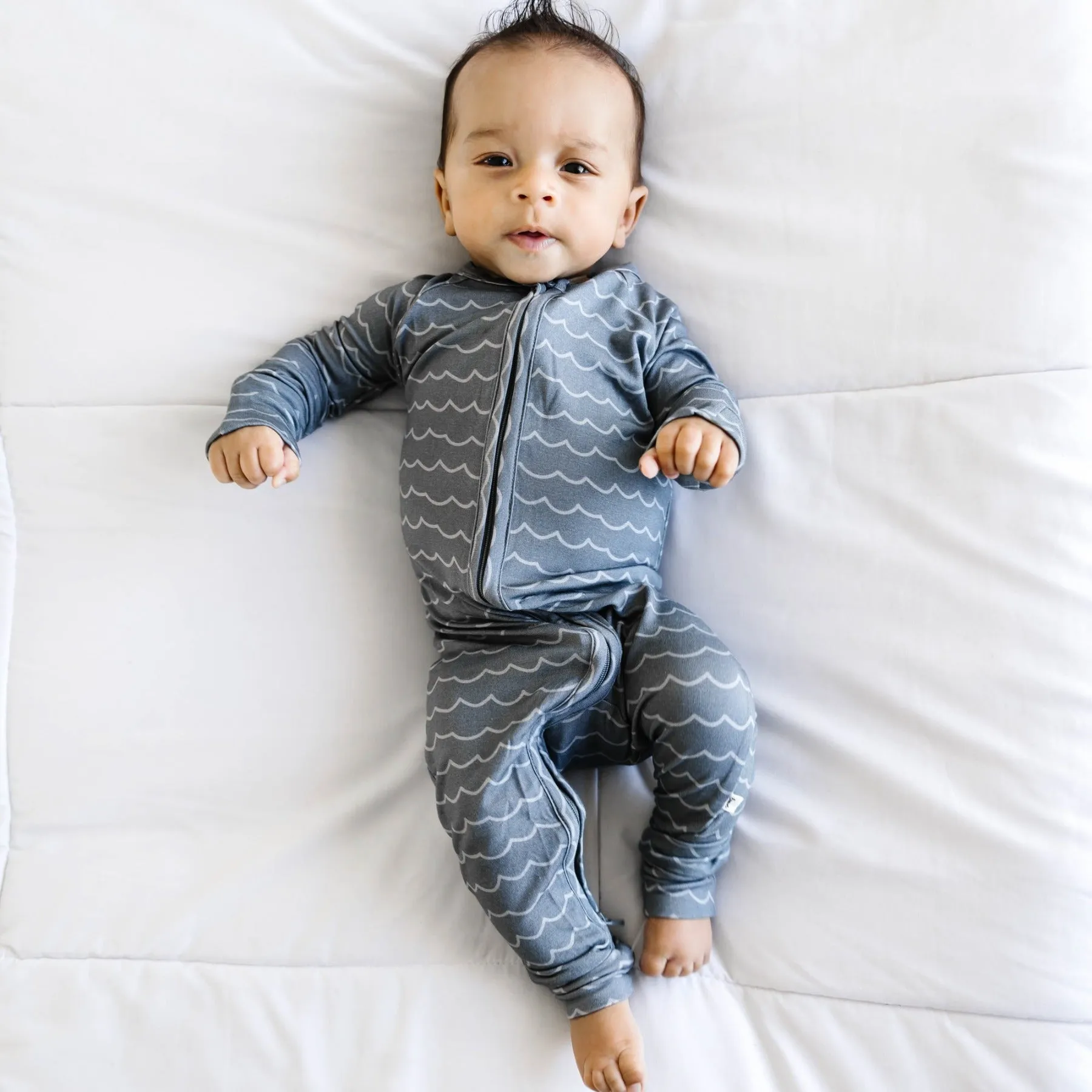 Waves Zip Romper